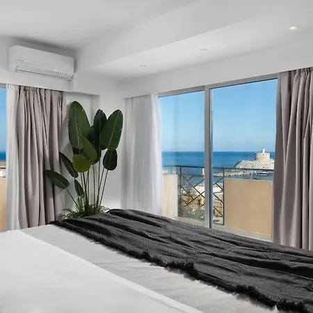 Hamilton Elite Penthouse Apartmán Rhodes City