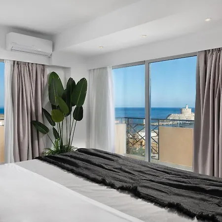 Hamilton Elite Penthouse Apartmán Rhodes City